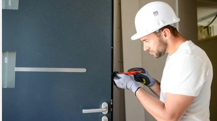 Door repair and maintenance work